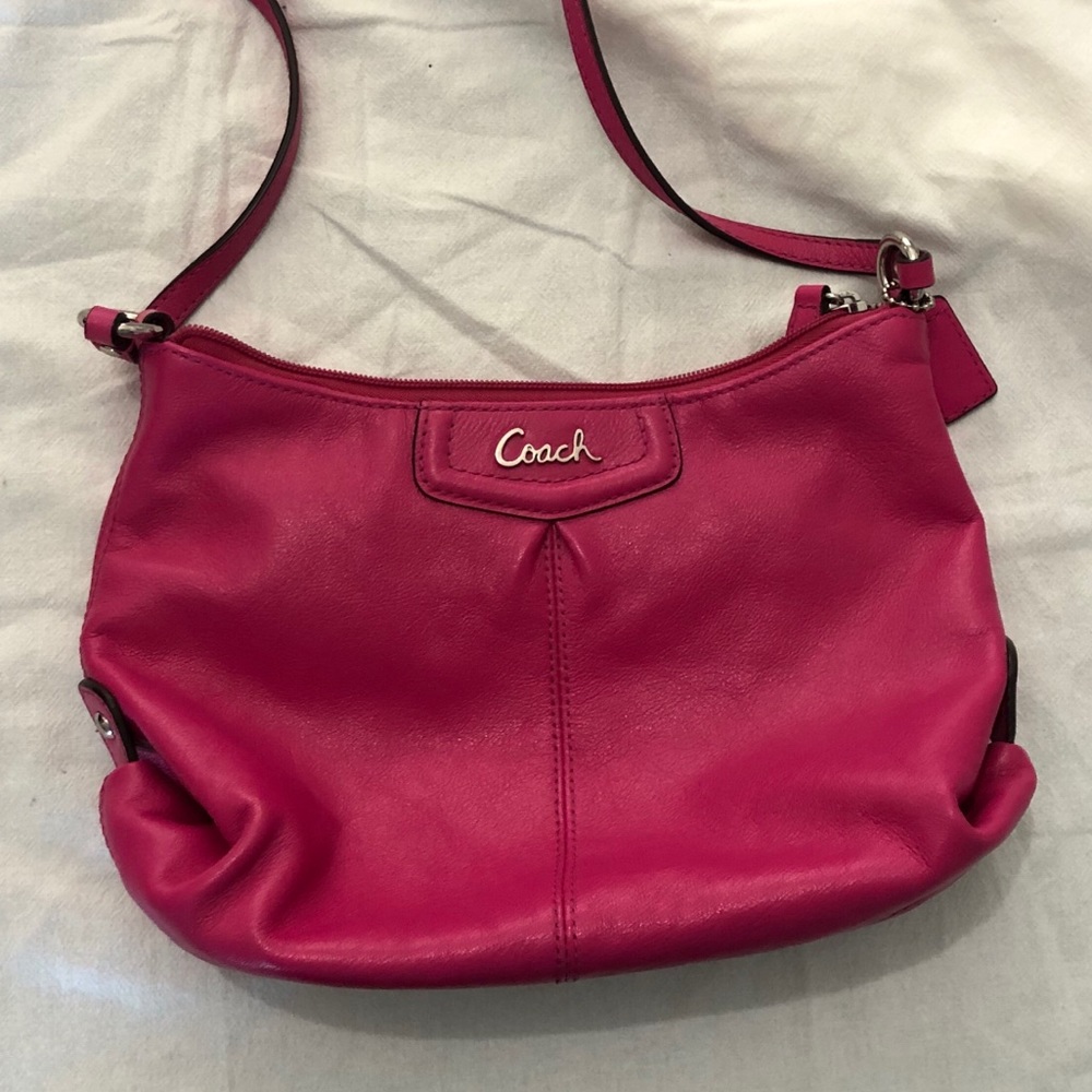 Coach Hot Pink Small Crossbody bag